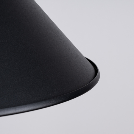 JAGA E27 černá skandinávská stropní závěsná lampa SOLLUX