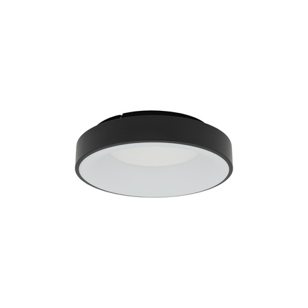 Plafond Stropní svítidlo LED Svítidlo pro povrchovou montáž 32W 2600lm 3000K Warm Black NIKKI ROUND LED 11206 Nowodvorski