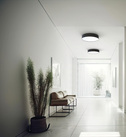 Plafond Stropní svítidlo LED 20W 2200lm 4000K Neutral Black ARENA LED 10176 Nowodvorski