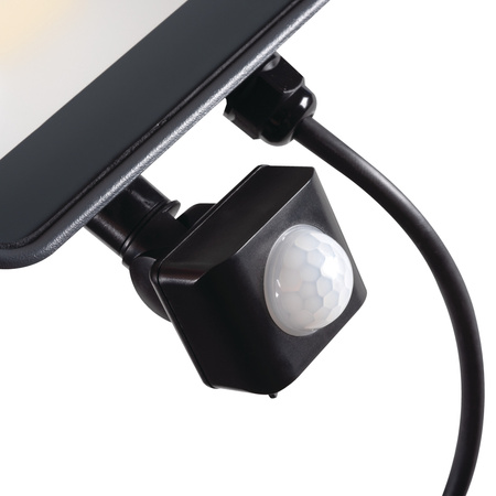 LED reflektor IQ-LED Motion Sensor 10W 1200lm 4000K IP65 černý KANLUX