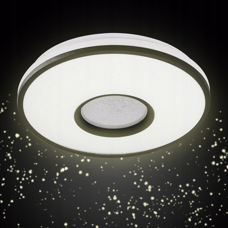 PLAFON LED 39cm kulatá stropní lampa 24W 3000K-6500K + dálkový ovladač