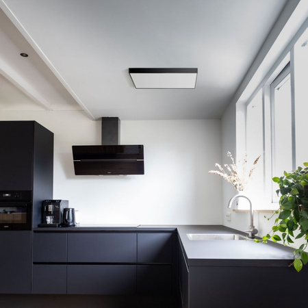 Rámeček pro povrchovou montáž LED svítidel 60x60 Square Black VIDEX