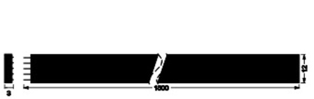 Flexibilní LED pásek 11W CCT RGB Flex 3P 1.8m LEDVANCE SMART+ ZigBee Stmívatelné