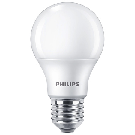 4x LED žárovka E27 A60 9W = 60W 806lm 4000K neutrální bílá Milk PHILIPS