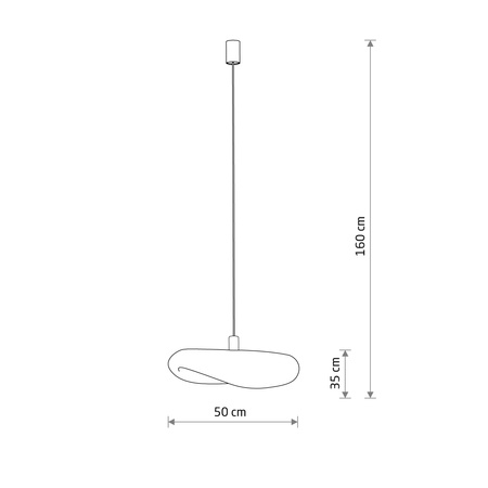 HAVANA S 11395 Nowodvorski E27 White Skandinávské závěsné stropní svítidlo
