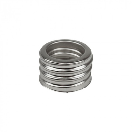 LED žárovka E27 30W 3000lm 4000K neutrální bílá Rocket + adaptér E40 Ecolight