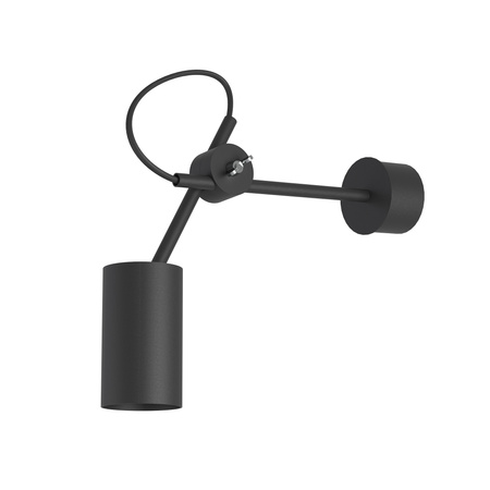 EYE 6842 Nowodvorski nástěnná lampa černá GU10 trubice nástěnné lampy s pohyblivým ramenem ocelová minimalistická