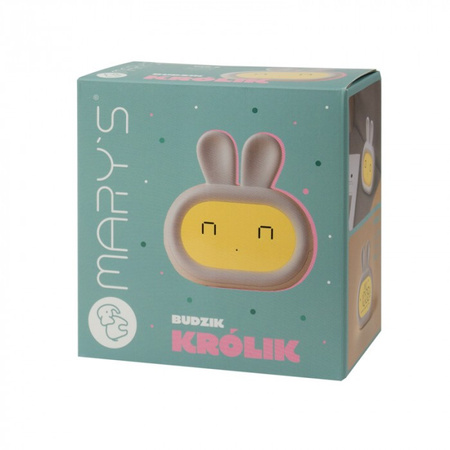 Dětský elektronický budík šedý USB dobíjecí 1200mAh MARY'S KINGDOM