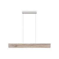 LED stropní závěsné svítidlo 34W hnědé skandinávské skořicové Rabalux