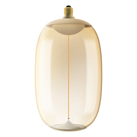 Dekorativní LED žárovka E27 12W = 42W 500lm 1800K teplá bílá 320° Amber Filament Dimmable Vintage 1906 Osram