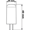 G4 CAPSULE LED žárovka 2.7W = 28W 315lm 2700K Teplá bílá 12V PHILIPS CorePro