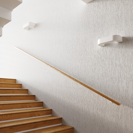 LED nástěnné svítidlo MAGNET E27 Nástěnné svítidlo Bridge Ceramic white SOLLUX