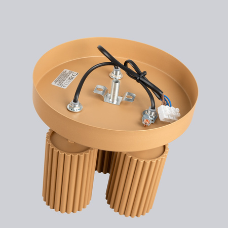 Stropní svítidlo Plafond Tuba Spot 3x GU10 Gold Carbon Deep Space SL.1563 Sollux