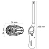 Plynový zapalovač Flexibilní zapalovač na svíčky. dlouhý. znovu plnitelný