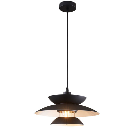 E27 Black Berit Sanico Goldlux Závěsné stropní svítidlo