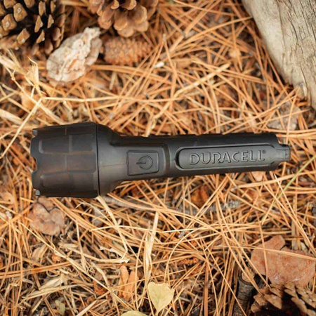 Gumová LED svítilna Ruční taktická baterie 2xAA 100lm DURACELL