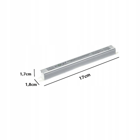 Modulární napájecí zdroj pro LED pásky Konstantní napětí Ultra SLIM 1.5A 18W Ecolight