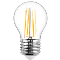 Žárovka LED BALL FILAMENT E27 4W = 40W 2700K Teplá bílá stmívatelná 3-stupňová Kobi