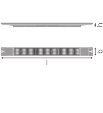 Lineární páskové svítidlo 42W 6510lm 4000K Neutrální stmívatelné bílé Low Bay Flex Ledvance