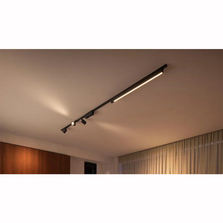 Perifo Lighting Rail Kit 1,5 m + 3x reflektor + LED světlo 44,6 W CCT RGB Philips HUE Bluetooth Black