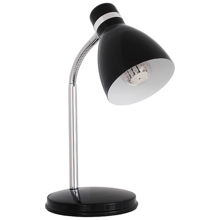 Stolní stolní lampa Školní kancelářská noční lampa Nastavitelná E14 Černá Zara Kanlux