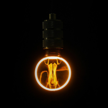 LED žárovka G80 E27 4W 100lm 1800K Warm FILAMENT Dekorativní ZERO Ecolight