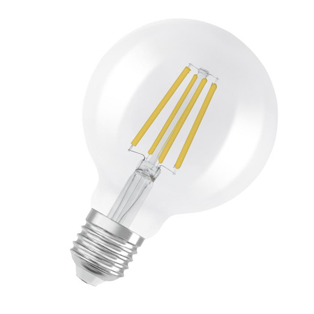 LED žárovka G95 E27 3,8W = 60W 806lm 3000K teplá bílá FILAMENT LEDVANCE