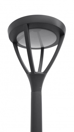 Venkovní stojící zahradní lampa LED POST Mars MLS-LB-22A 45W 3700lm 3000K Teplá bílá 318cm Su-Ma