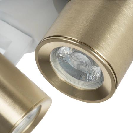 Nástěnné svítidlo Stropní svítidlo Nastavitelné LED GU10 Round White Gold Laurin Kanlux