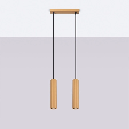 Stropní závěsné svítidlo Tuba Spot 2x GU10 Gold Carbon Deep Space SL.1555 Sollux