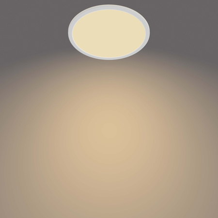 LED stropní svítidlo SUPERSLIM 15W 2700K 25cm IP44 stmívatelné bílé PHILIPS