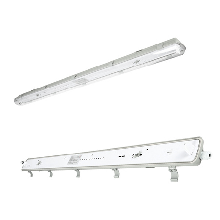 Hermetické svítidlo LED G13 IP65 Grey Hermic Kobi