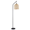 Stojací lampa E27 béžová BAMBOO NATURAL Sanico Goldlux