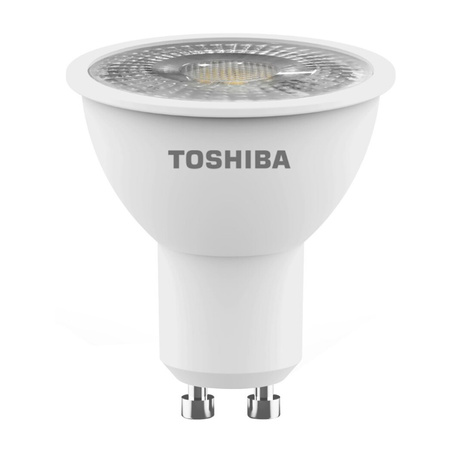 LED halogenová žárovka GU10 4W = 50W 345lm 4000K neutrální bílá reflektor TOSHIBA