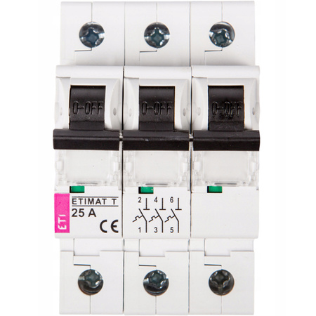 Omezovač výkonu Jistič ETIMAT T 3P 25A
