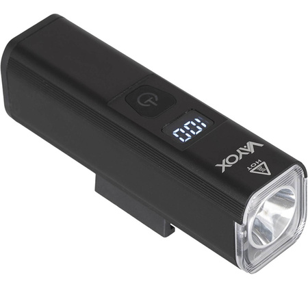 Přední světlo na kolo LED USB s dobíjecí baterií 6 světelných režimů VAYOX