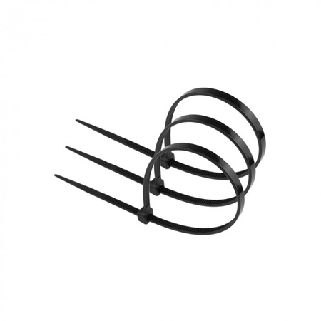 Stahovací pásky 2,5x200 mm černé UV TRIPERS PREMIUM OKP-25200B .MORE 100 ks.