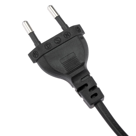 Nožní spínač s černým kabelem