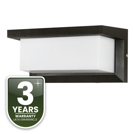 Zahradní nástěnná lampa E27, obdélníková LEVIS LUMILED