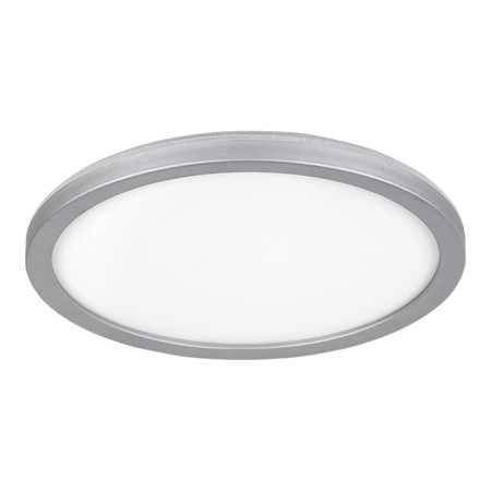 Plafond LED stropní svítidlo Povrchová montáž 15W 1500lm 4000K Silver Moderní Lambert Rabalux