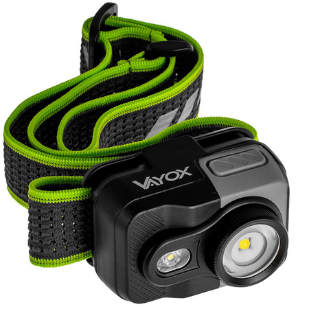 Dobíjecí čelovka 800LM CREE + SMD PRO SERIES VA0196 VAYOX