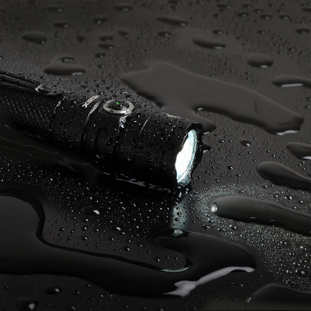 Dobíjecí ruční svítilna LED 20W 4000lm 6 režimů USB-C Vodotěsné IP68 Videx