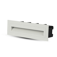LED svítidlo na schodiště 6W 3000K obdélníkové bílé krokové světlo VT-856 V-TAC
