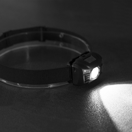 Dobíjecí LED čelovka s pohybovým senzorem XM-L Q5 3W VA0020 VAYOX