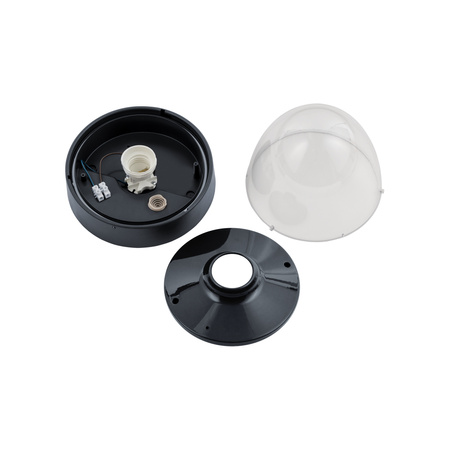 Venkovní stropní zahradní lampa NOOK 7978 E27 IP44 Spot Black Nowodvorski