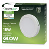 Stropní svítidlo LED pro povrchovou montáž 18W Round 4000K GLOW White LUMILED