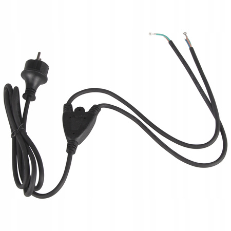 Napájecí kabel 2m OMY 3x0,75mm2 Kabel pro osvětlovač pracovní lampy Masterled