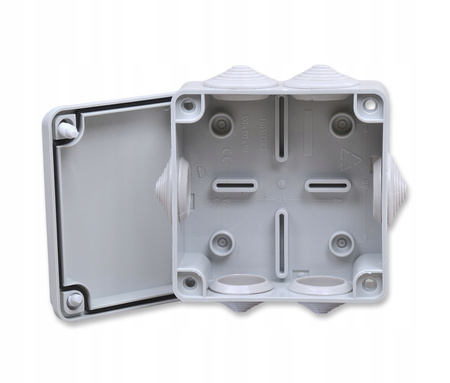 Hermetická instalační krabice pro povrchovou montáž S-BOX 106 100x100x50 IP65 6 PAWBOL tlumivek