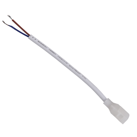 1-stranný konektor pro NEON LED pásky s 2PIN 12MM kabelem