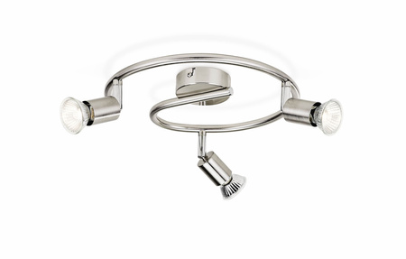 Stropní svítidlo LIMBALI 3x GU10 Nástěnné svítidlo Reflektor pohyblivý Satin PHILIPS